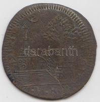 Német Államok 18. század Cu számláló bárca T:3 German States 18. century Cu token "Rechenpfennig" C:F