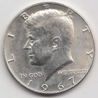 Amerikai Egyesült Államok 1967. 1/2$ Ag "Kennedy" T:1 Tanúsítvánnyal
USA 1967. 1/2 Dollar ...