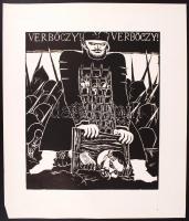 Derkovits Gyula (1894-1934): 1514 Gondolat 1936. 11 lapos mappa, teljes, fametszet, 47x47 cm