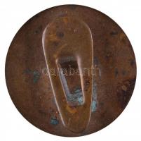 1938. "XXXIV. Eucharisztikus Világkongresszus" zománcozott Br gomblyukjelvény T:2