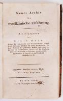 Neues Archiv für medizinische Erfahrung. Hrsg. Ernst Horn. Dritten Bandes erstes Heft. Berlin, 1806,...