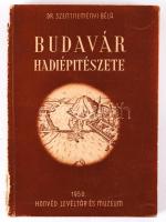 Dr. Szentneményi Béla: Budavár hadiépitészete. Bp., 1950, Honvéd Levéltár és Múzeum. Kiadói papírkötésben, ex librisszel, tulajdonosi bejegyzéssel, a kötés belül levált