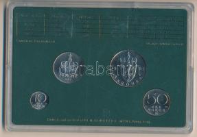 Norvégia 1983. 10ö-5K 4klf darab forgalmi szettben plasztiktokban T:1
Norway 1983. 10 öre - 5 Krone,...