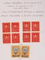 1923-1936 Dreher-Haggenmacher X. Maglódi út 25. címen bekövetkezendő építkezések tervrajzai, műszaki...