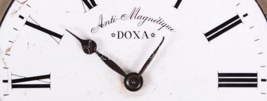 cca 1910 Doxa Antimagnetique nagyméretű zsebóra. Nem jár, üveg nélkül, lötyögő szerkezettel / 
Doxa ...