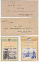 1954 Magyar-Szovjet Társaság tagsági igazolvány és 2 db utalvány baráti csomagra a hős koreai katonák részére