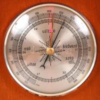 Japán gyártmányú, magyarul feliratozott időjárásjelző készülékek (barométer, thermométer, páratartal...