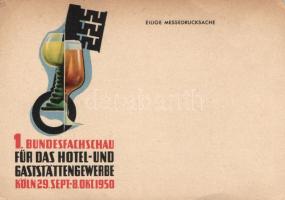 Köln, meeting of the hotels and catering industry, 29 September - 8 October 1950 (non pc) (b)