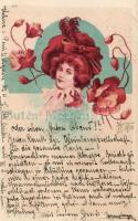 'Guten Morgen' Art Nouveau, litho (fa)