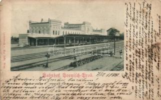 1899 Bosanski Brod, Bosnisch Brod; railway station (b)