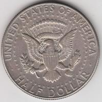 Amerikai Egyesült Államok 1966. 1/2$ Ag Kennedy T:2- USA 1966. 1/2 Dollar Ag Kennedy C:VF