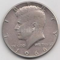 Amerikai Egyesült Államok 1966. 1/2$ Ag "Kennedy" T:2-
USA 1966. 1/2 Dollar Ag "Kenne...