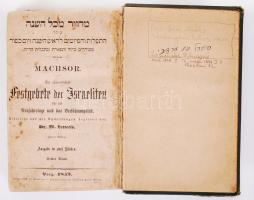 Machsor. Die sämmtlichen Festgebete der Israeliten für die Neujahrstage und das Versöhnungsfest. Uib...