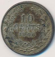 Hollandia 1906. 10c "I. Vilhelmina" T:2- Netherlands 1906. 10 Cents "Wilhelmina I" C:VF