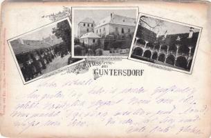 1898 Guntersdorf, castle (small tear)