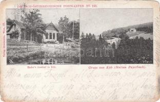 1898 Küb, Mader's inn, Payerbach station (b)