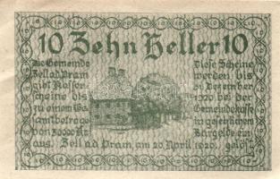 Ausztria 1920. 10db városi szükségpénz T:I-II
Austria 1920. 10 pcs of necessitiy notes C:UNC-XF