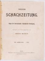 Wiener Schachzeitung. Organ der Internationalen Schachmeister-Vereinigung. Hrsg. v. Georg Marco. VII...