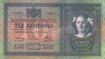 1902. 50K + 1000K + 1904. 10K + 1907. 20K + 1912. 100K + 1913. 20K + 1914. 2K + 50K mindegyik fényes...