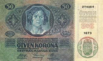 1902. 50K + 1000K + 1904. 10K + 1907. 20K + 1912. 100K + 1913. 20K + 1914. 2K + 50K mindegyik fényes...