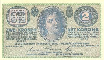 1902. 50K + 1000K + 1904. 10K + 1907. 20K + 1912. 100K + 1913. 20K + 1914. 2K + 50K mindegyik fényes...