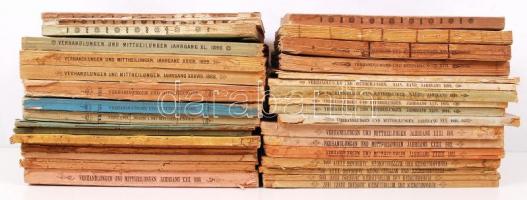 1858-1899 Verhandlungen und Mittheilungen des siebenbürgischen Vereins für Naturwissenschaften zu He...