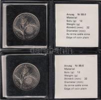 1981. 100Ft "FAO" (2x) T:BU eredeti tokban, tanúsítvánnyal