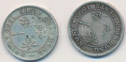Hong-Kong 1893-1900. 10C Ag "Viktória" T:2-,3
Hong-Kong 1893-1900. 10 Cents Ag "Victo...
