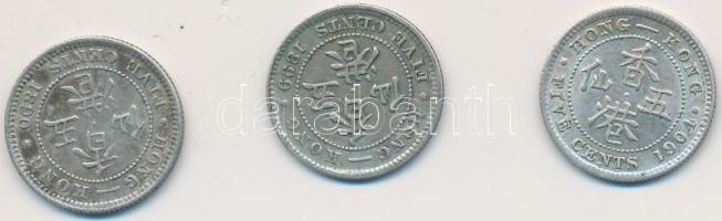 Hong-Kong 1890-1904. 5C Ag "VII. Edvárd" + "Viktória" T:2-,3
Hong-Kong 1890-1904...