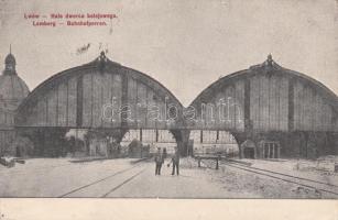 Lviv, Lwów; railway station