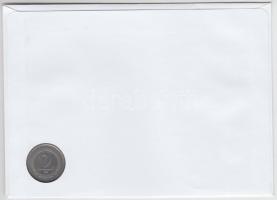 1950. 2Ft "Virágfajták" érmés bélyeges boríték alkalmi bélyegzővel, bélyegpárral T:1-