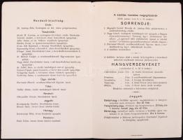 1916 Meghívó az esztergomi iskolák együttes háborús gyermektanulmányi és pedagógiai kiállítására