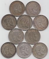 1947. 5Ft Ag "Kossuth" (10x) T:vegyes