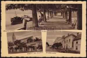 Paks Erzsébet szálló és sétány, Fő utca, Hirt Ferenc üzlete (Rb)