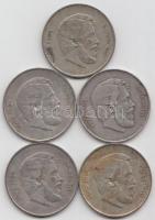 1947. 5Ft Ag "Kossuth" (5x) T:vegyes