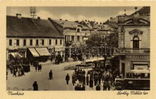 Munkács, Horthy Miklós tér / square