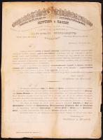 1877 Bp. V. Geittner és Rausch Szivattyu és Fecskendő Különlegességek Raktára, kihajtható képes katalógus