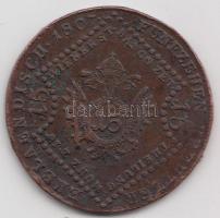 Ausztria/magyar verdejel 1807E 15Kr Cu T:2-