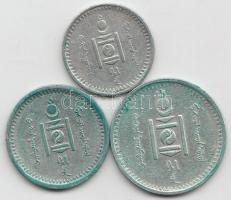 Mongólia 1925. 10M Ag + 15M Ag + 20M Ag T:2-,3
Mongolia 1925. 10 Mongo Ag + 15 Mongo Ag + 20 Mongo A...