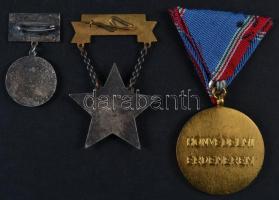 ~1950. "Kiváló Műszaki Dolgozó+ zománcozott kitüntetés + ~1960-as évek "MHSZ Kiváló Munkáé...