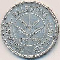 Palesztina 1927. 50M Ag T:2-
Palestine 1927. 50 Mils Ag C:VF