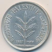 Palesztina 1927. 100M Ag T:2-
Palestine 1927. 100 Mils Ag C:VF