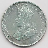 Malaka-szorosi Telepek 1921. 50C Ag "V. György" T:2-
Straits Settlements 1921. 50 Cents Ag...