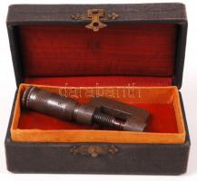 cca 1900 Max Kolh Ag. Chemnitz preciziós távolságmérő műszer saját kis dobozában / Precision tool in...