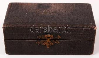 cca 1900 Max Kolh Ag. Chemnitz preciziós távolságmérő műszer saját kis dobozában / Precision tool in...