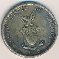 Fülöp Szigetek 1945S 50C Ag T:3
Philippines 1945S 50 Centavos Ag C:F