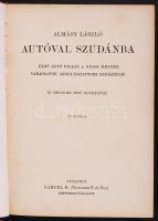 Magyar Földrajzi Társaság Könyvtára: Almásy László - Autóval Szudánban 82 képpel,  aranyozott kiadói...