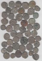 50db klf tisztítatlan és átnézetlen római follis tétel T:vegyes 50 pieces of uncleaned roman follis C:Mixed