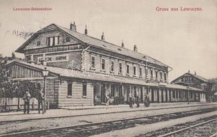 Lawoczne, railway station