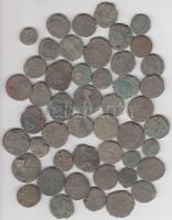 48db klf tisztítatlan és átnézetlen római follis tétel T:vegyes 48 pieces of uncleaned roman follis C:Mixed